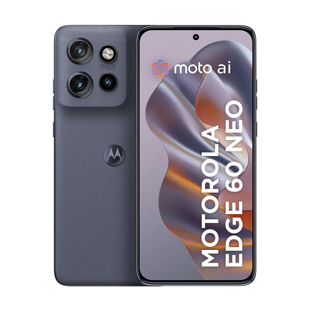 Celular Motorola Edge 60 NEO 5G, 24GB(12GB RAM + 12GB Ram Boost), 256GB, 120Hz, Tela 6.4