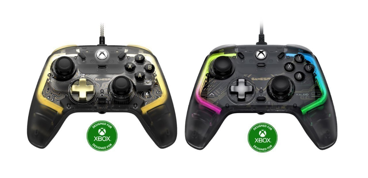 Controle Com fio GameSir Kaleid Flux Hall Effect , Para PC, Xbox Series X, Xbox Series S, Xbox One