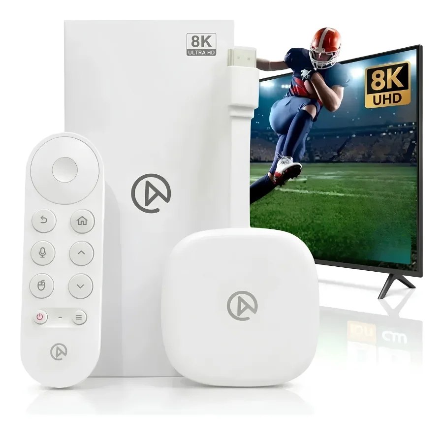 UniTV V11 TV Stick Android Wi-Fi 6 HDMI Controle por Voz Reprodutor Multimídia 44
