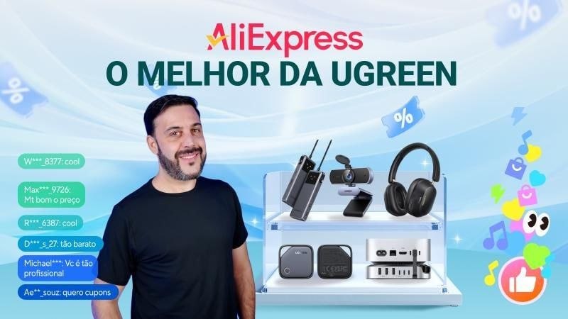 Entre ai que a live ja vai começar