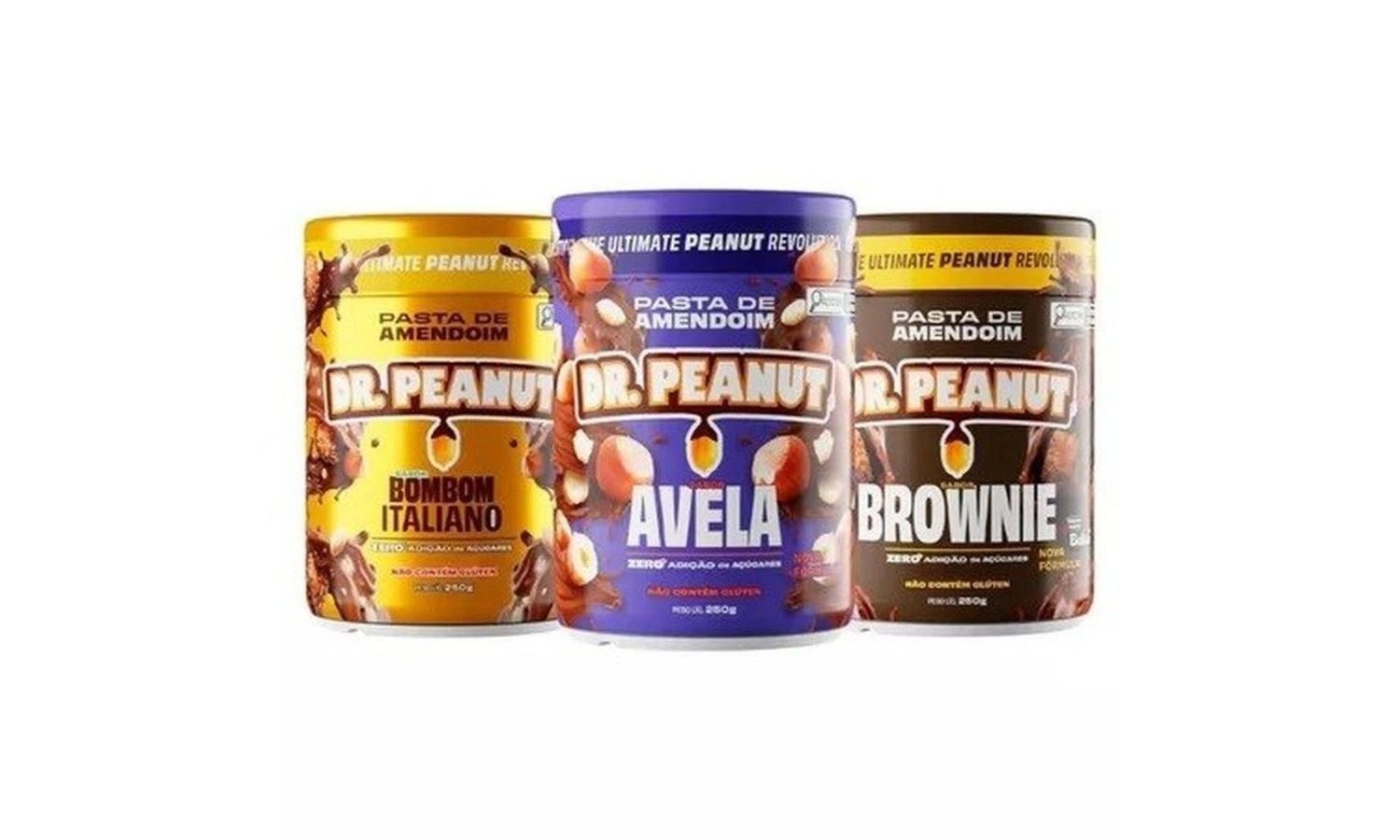 Pasta de Amendoim Dr. Peanut 250g - Vários Sabores