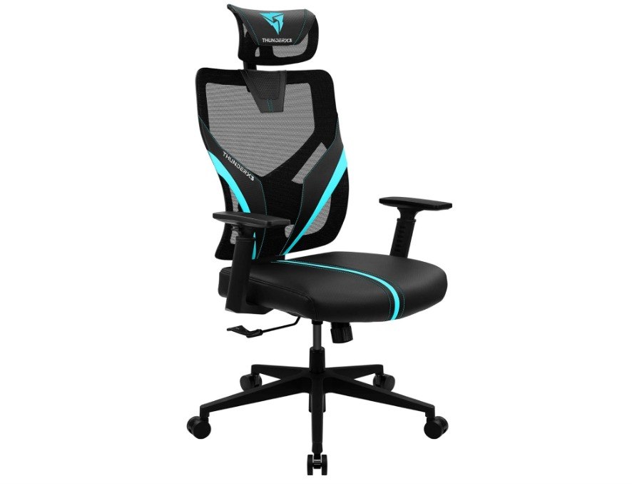 Cadeira Ergonômica Yama1 Ciano ThunderX3