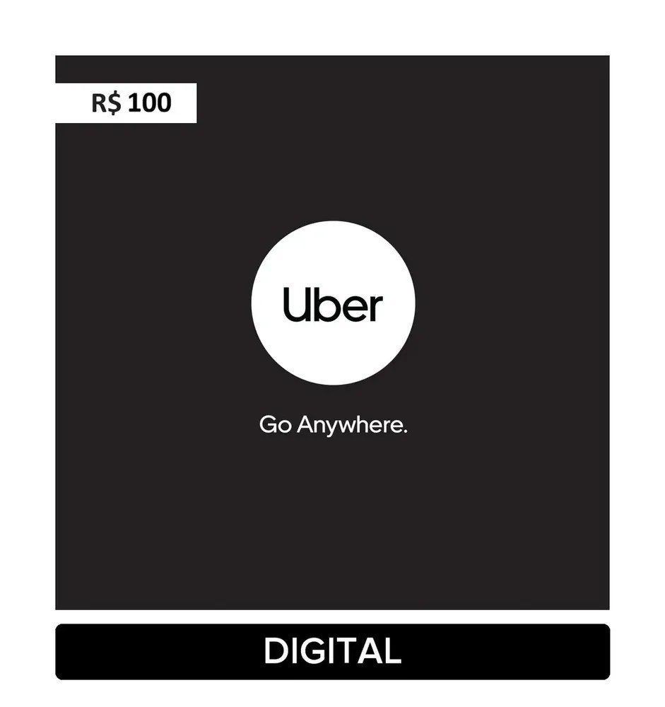 Uber Gift Card R100 Digital