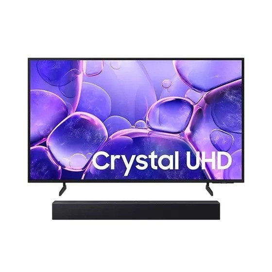 Smart TV 50" Crystal UHD 4K U8600F 2025 + Soundbar HW-B400F/ZD - Samsung