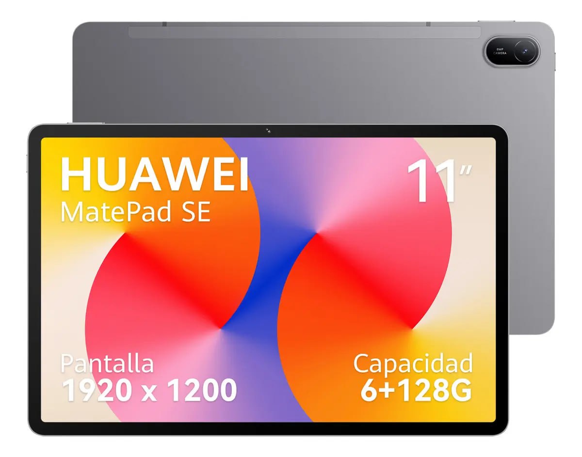 Tablet Huawei MatePad SE 11 de 11,5" Wi-Fi 128 GB com 6 GB RAM HarmonyOS Cinza