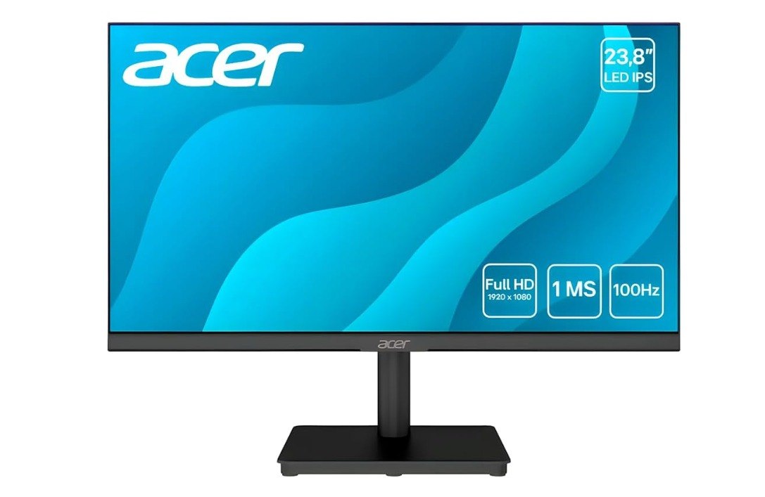 Monitor Acer mk241y 23.8" IPS Full HD 100hz 1ms HDMI/VGA Design Zero Frame
