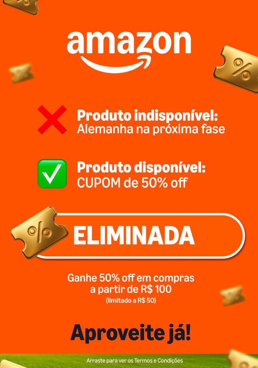 TESTEM AI CUPOM AMAZON SOMENTE NO APP
