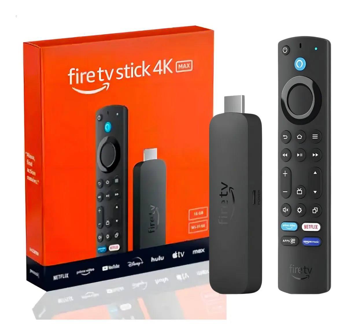 Amazon Fire Tv Stick 4k Max 2ª Geração 16gb Wifi 6e (O mais Recente)