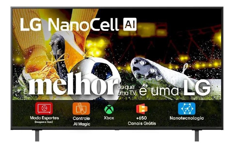 Smart TV LG NanoCell AI 4K NANO80 55