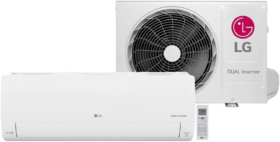 Ar Condicionado Split Hi Wall LG Dual Inverter Voice AI 12.000 Btus Frio 220v R-32
