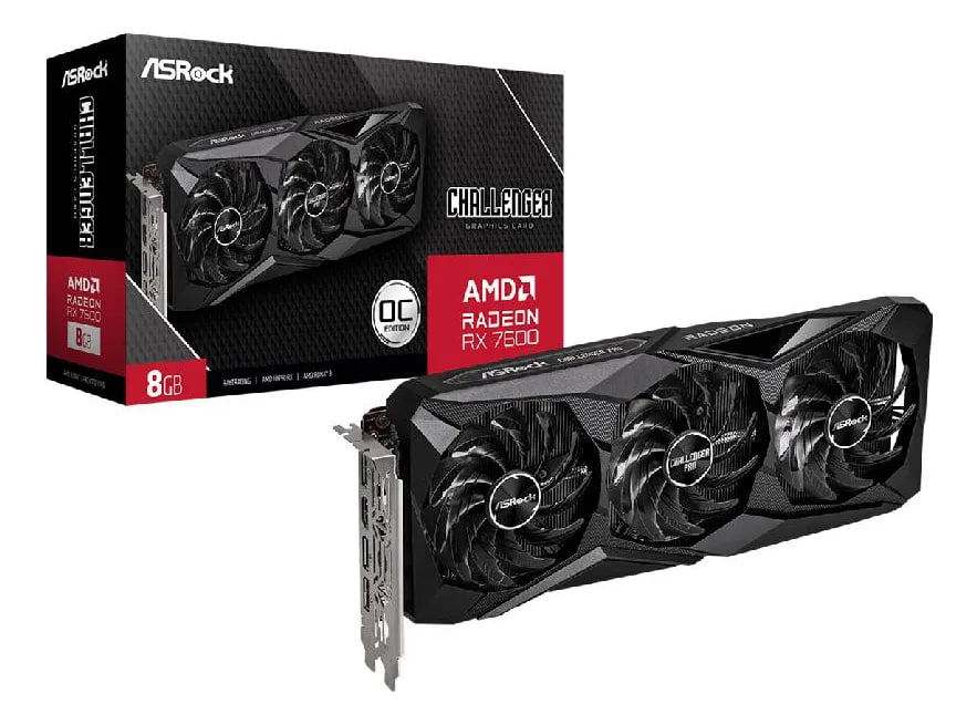 Placa de Vídeo ASRock Radeon RX 7600