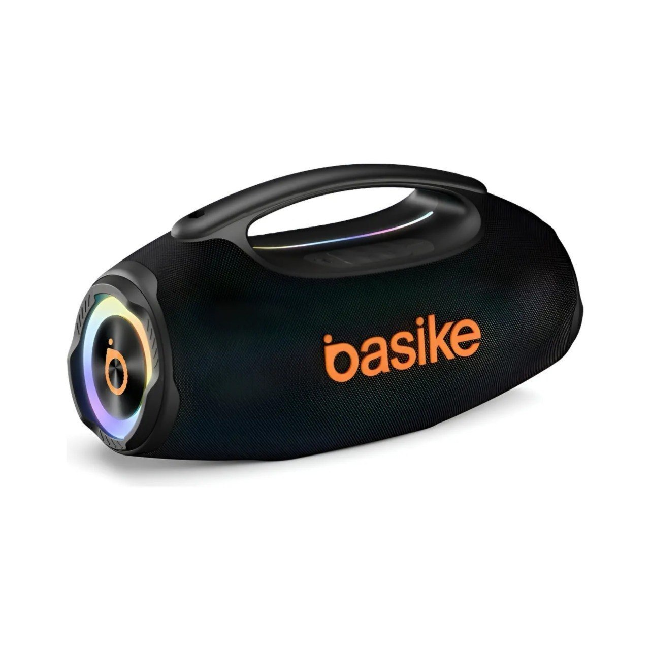 Caixa de Som Boombox 80W 8000Mah 10hrs Portátil Bluetooth 5.3 Sem fio IPX6 À Prova D'água Com Luz RGB - Basike