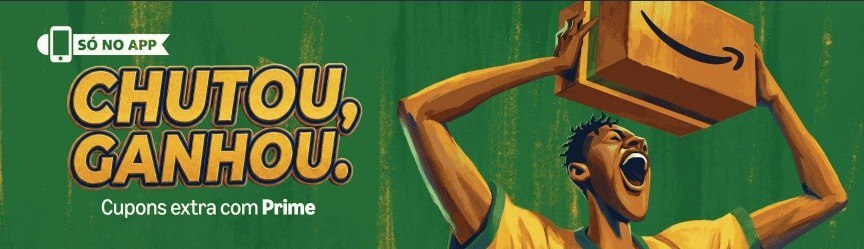 Chutou Ganhou no APP Amazon
