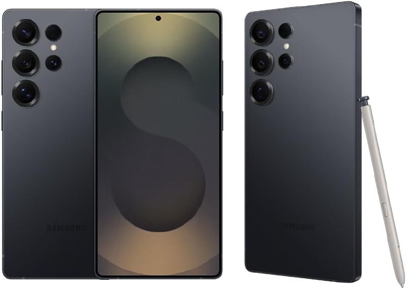 Samsung Celular Galaxy S25 Ultra 5G, 256GB, 12GB RAM, Câmera Quádrupla de 200+50+10+50, Tela Grande de 6.9" (Titânio JetBlack)