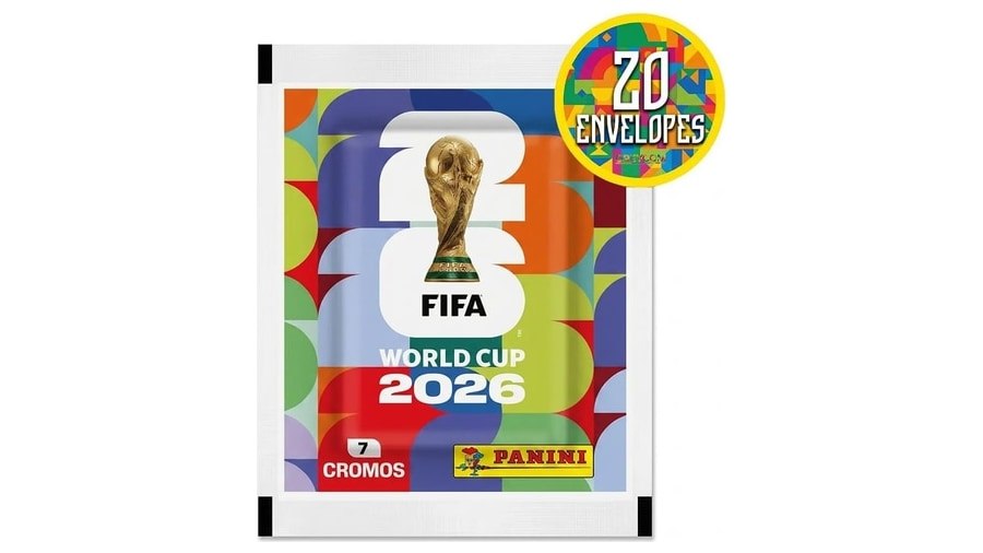 Kit 140 Figurinhas Do Álbum Copa Do Mundo 2026- 20 Envelopes