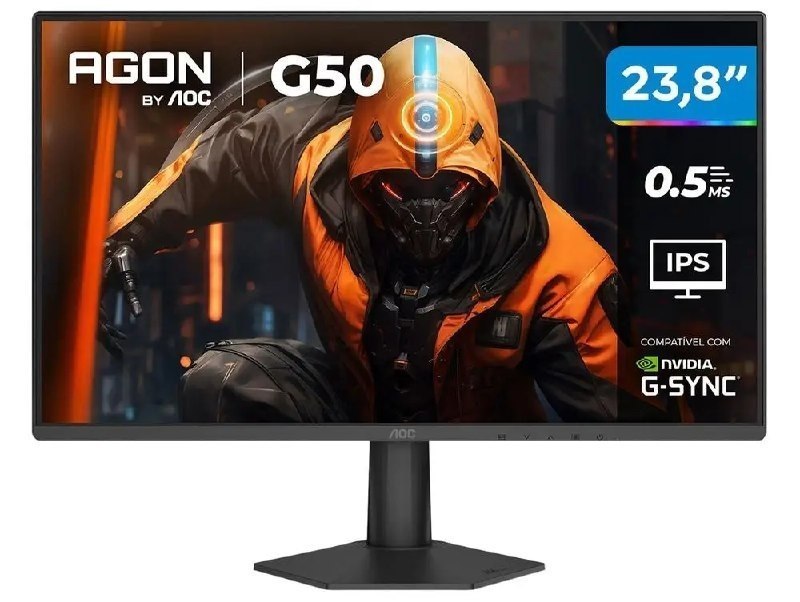 Monitor Gamer AOC AGON G50 (VERSÃO DE 24 POLEGADAS)