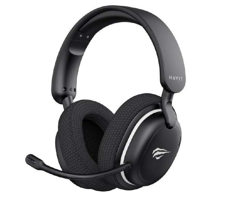Headset Gamer Havit Fuxi H7se Sem Fio 2.4ghz/ Bluetooth