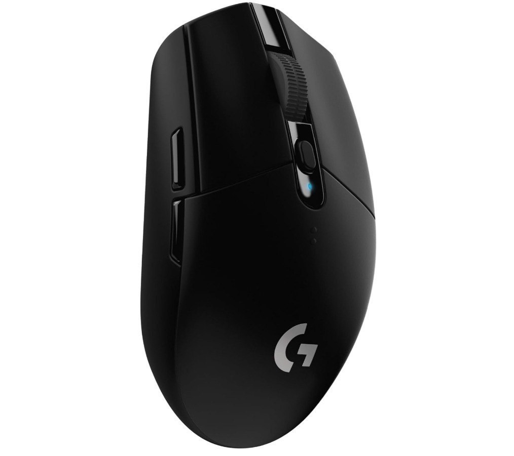 Mouse Gamer Sem Fio Logitech G305 LIGHTSPEED com 6 Botões Programáveis e Até 12.000 DPI - Preto