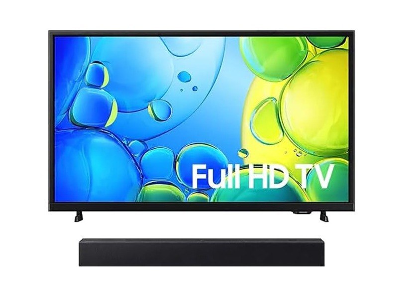 Samsung Combo Smart TV 43" Full HD F6000F 2025 + Soundbar HW-B400F/ZD