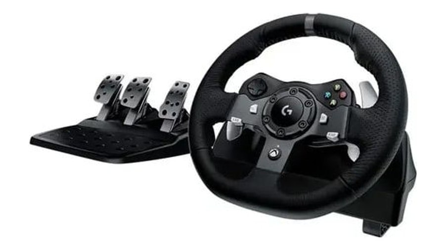 Volante Logitech G920 Driving Force para Xbox Series XS, Xbox One e PC
