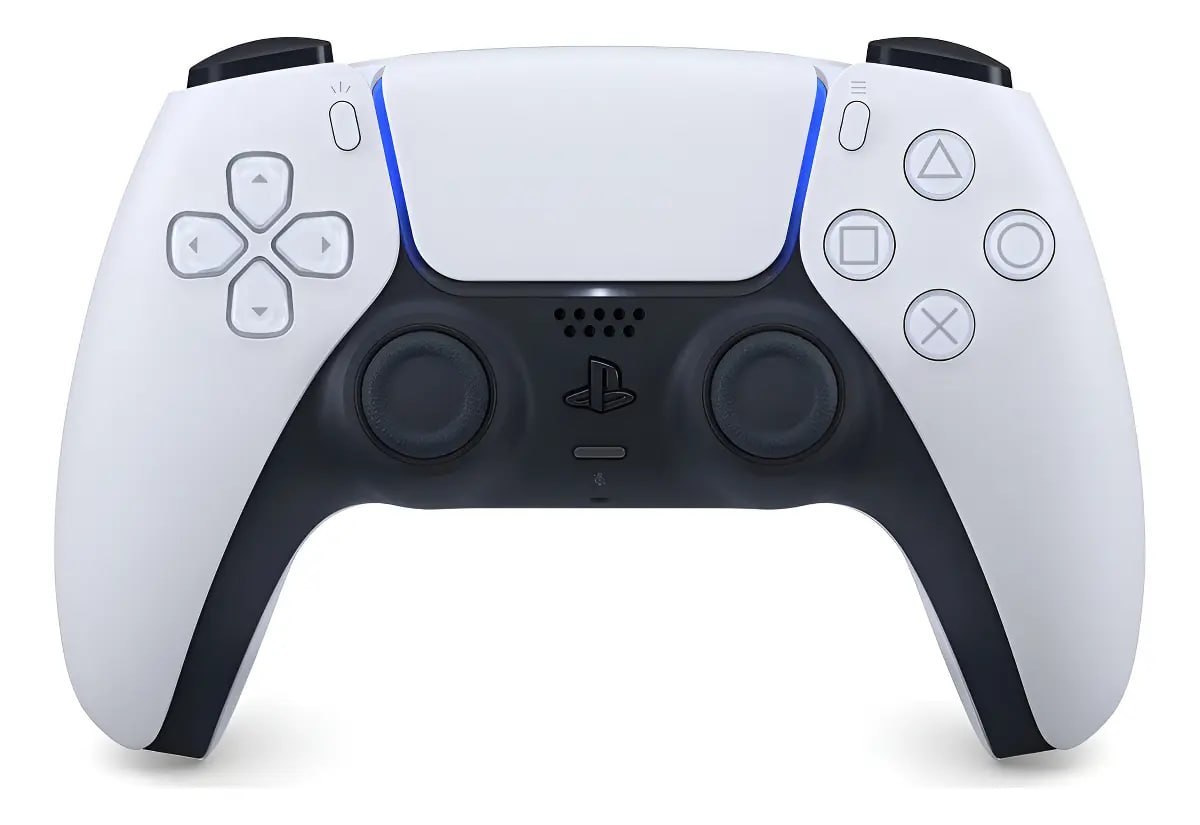 Controle Joystick Sem Fio Sony Playstation Dualsense Branco