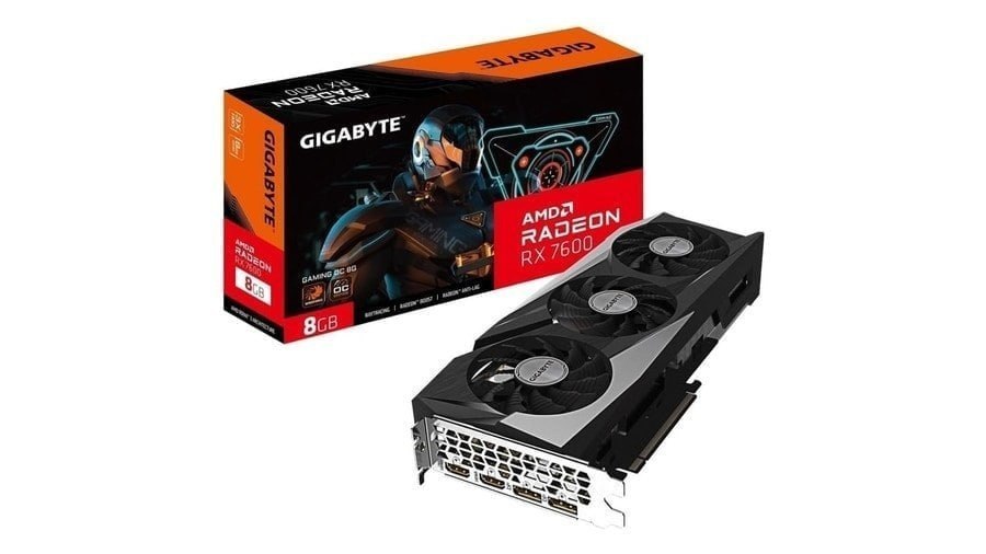 Placa de Video Gigabyte RX 7600, 8GB