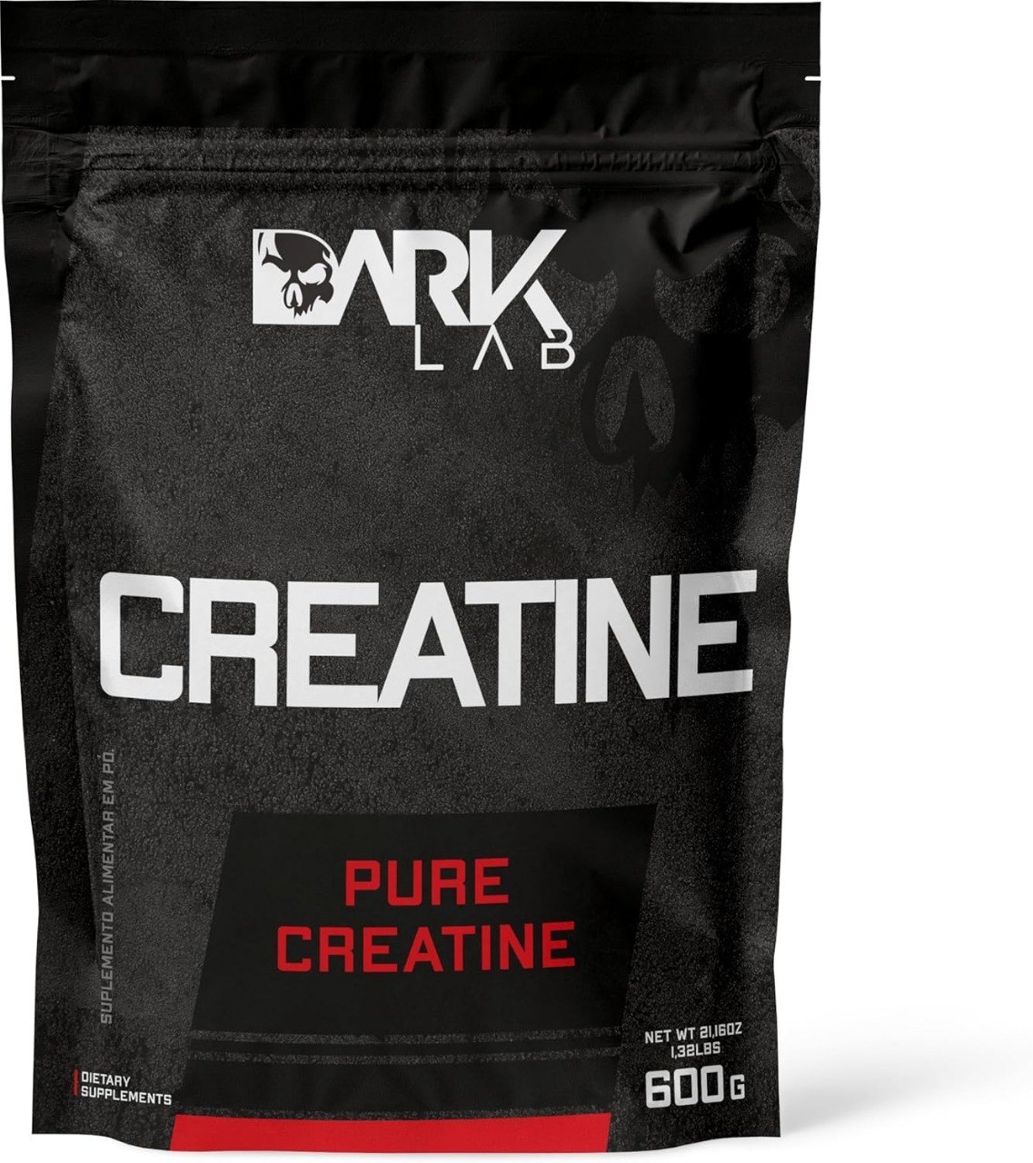 2x Creatina Pura Dark Lab 600g Monohidratada