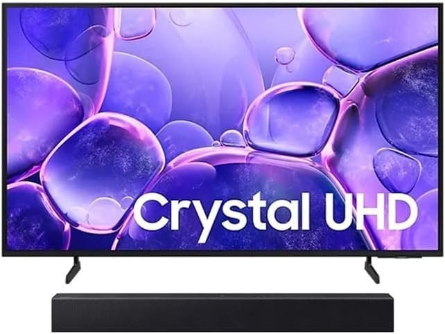 Samsung Smart Tv 50" Crystal UHD 4K U8600F 2025 + Soundbar Hw-B400F/Zd