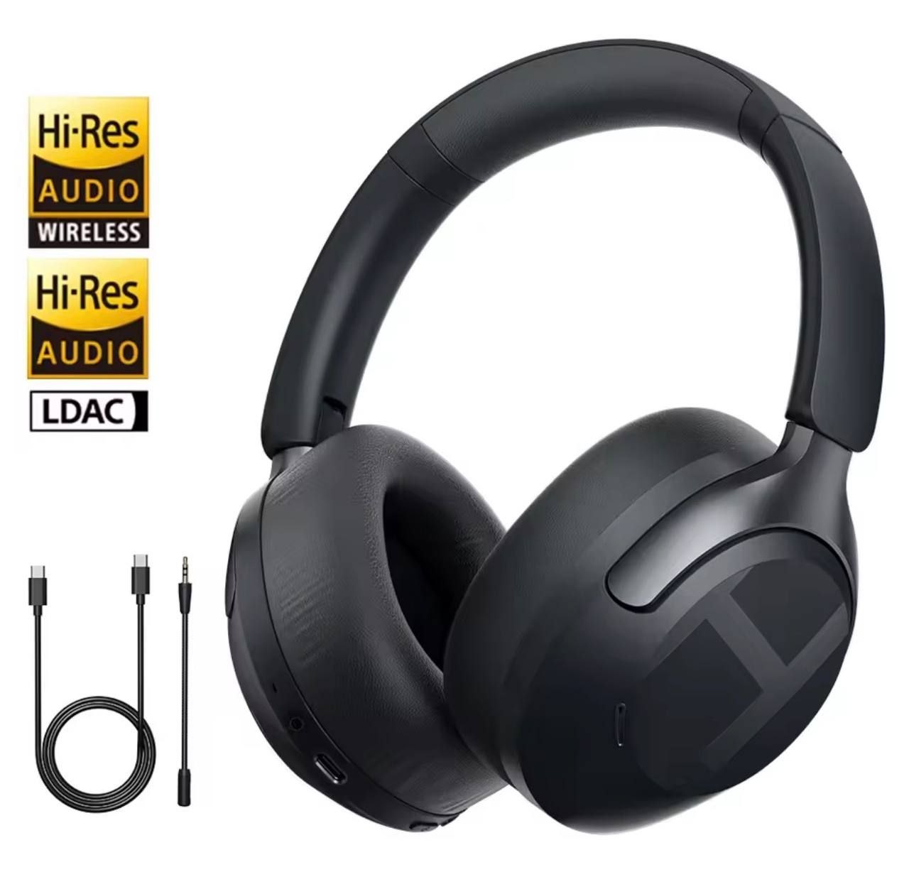 Fone de Ouvido Sem Fio HAYLOU S40 ANC (com Cancelamento de Ruído de 50dB e Áudio Espacial 3D de Alta Resolução)