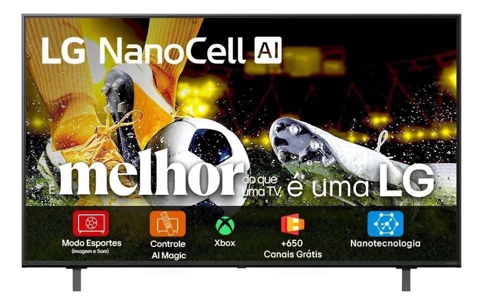 Smart TV LG NanoCell AI 4K NANO80 55