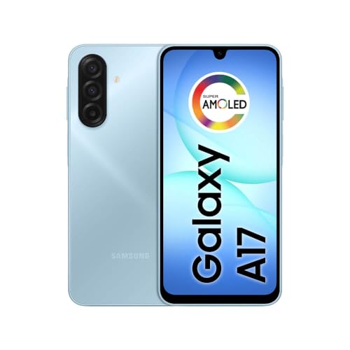 Celular Samsung Galaxy A17, 128GB, 4GB, 50MP Tela 6.7", IP54 Preto