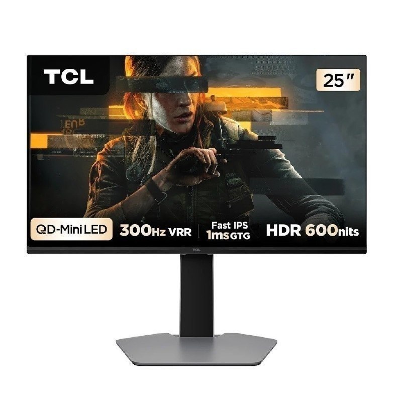 Monitor Gamer Tcl 25 Qd Mini Led Full Hd 300hz 2 Hdmi 25g64