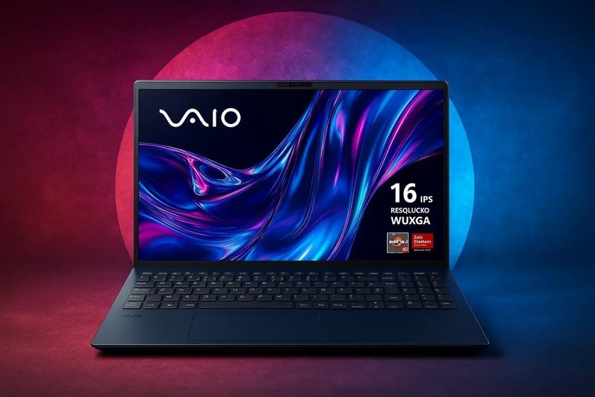 Notebook Vaio FE16 Ryzen 7 5825U (VERSÃO COM 16GB RAM)