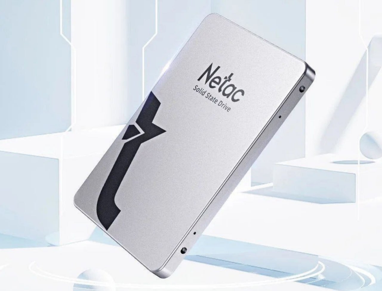 SSD Sata Netac 512GB - Case de Alumínio