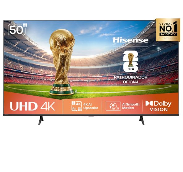 Hisense Smart Tv 4K 50" Polegadas 50A6NV