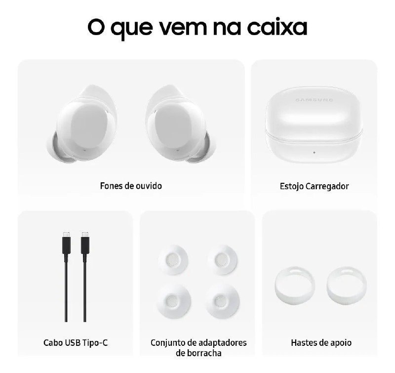 Samsung Galaxy Buds Core, Fone de Ouvido