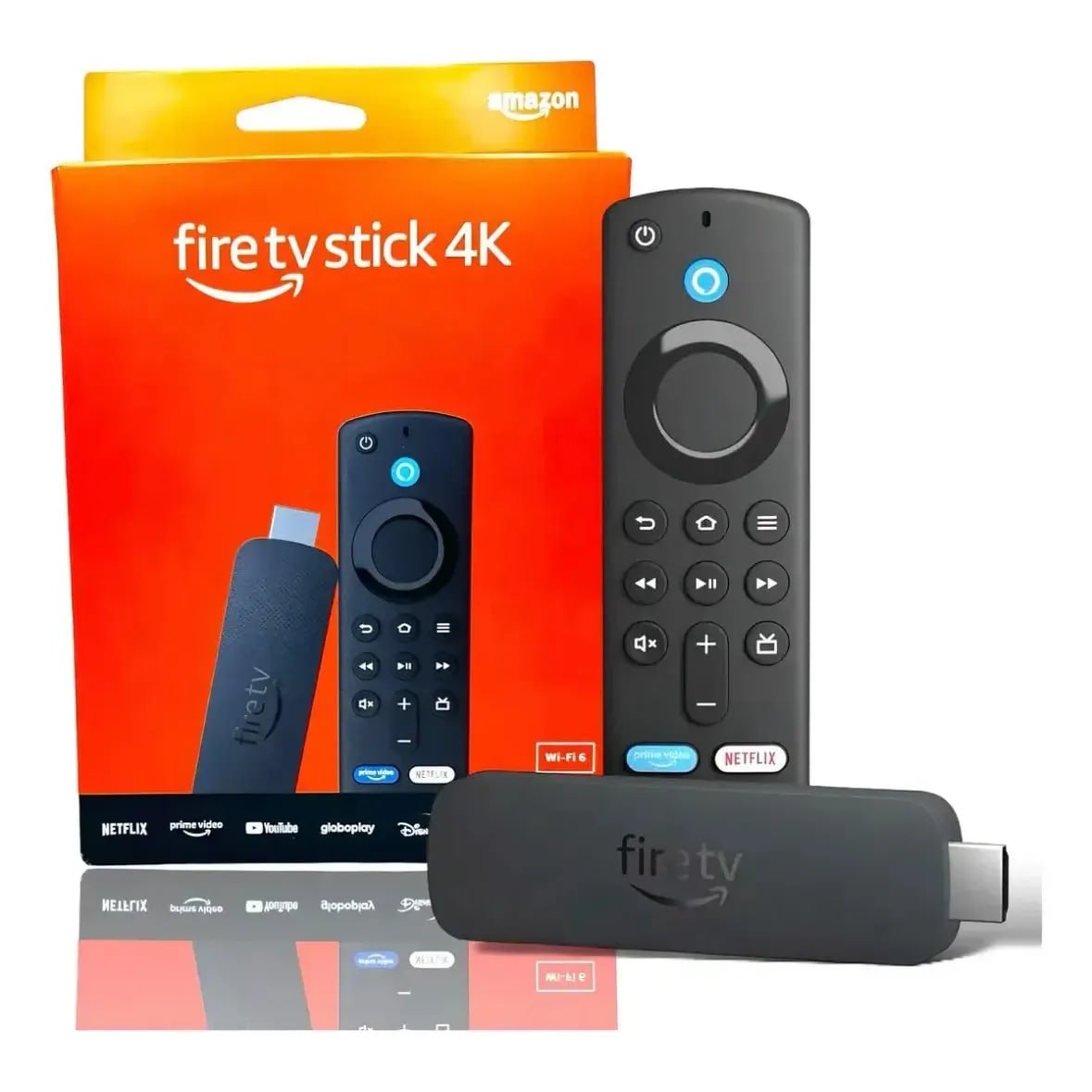 Amazon Fire Stick 4k Segunda Geração Wifi6, Xbox Game Pass e Alexa+