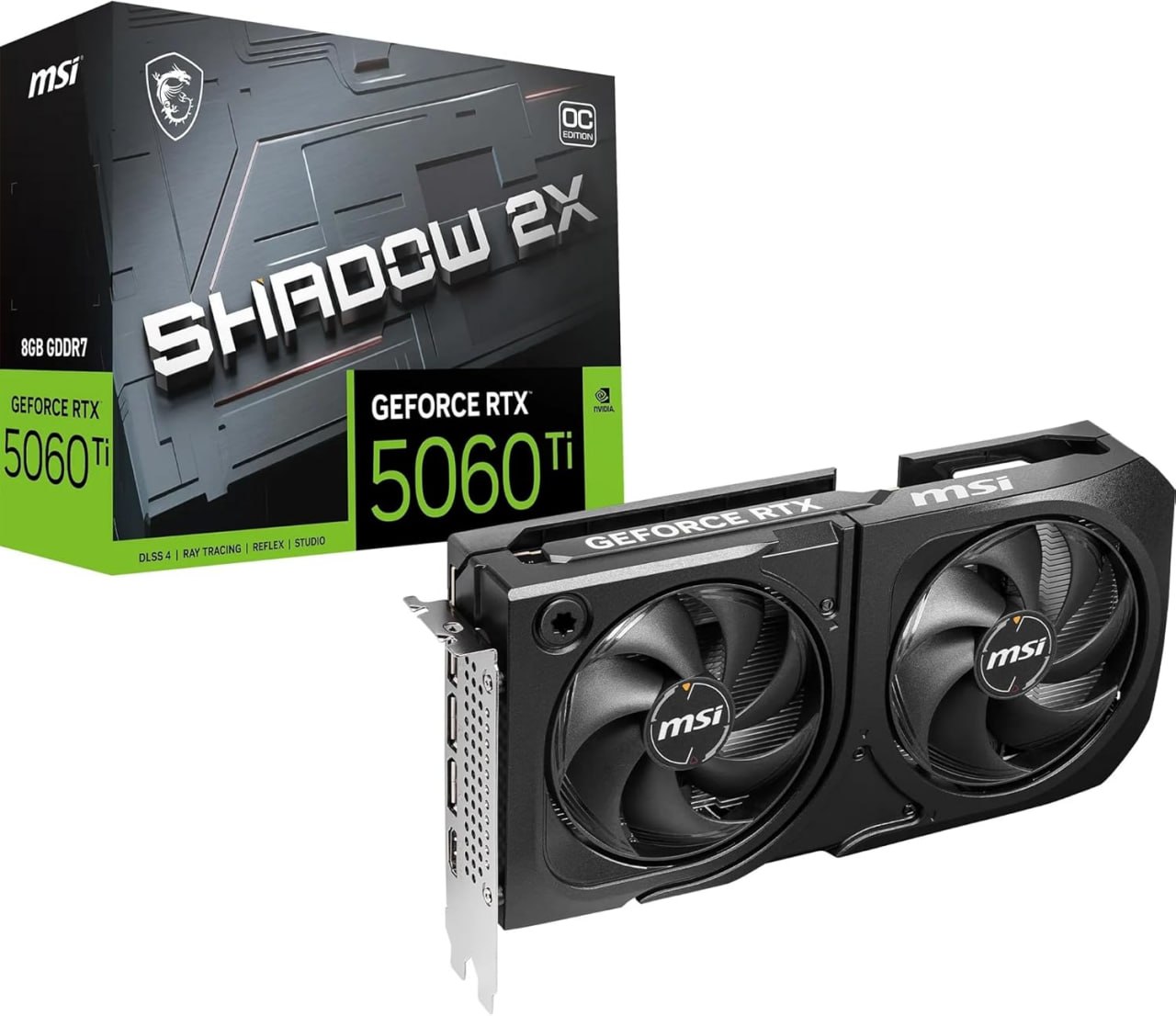 Placa de Vídeo MSI RTX5060TI 8GB GDDR7