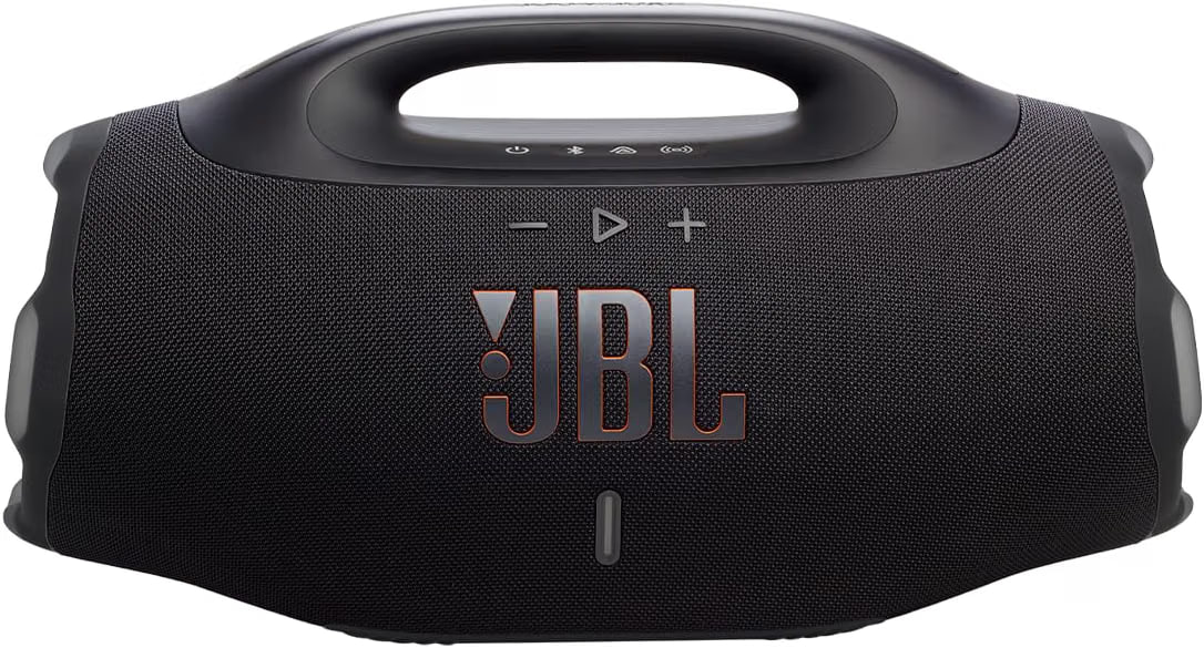 JBL, Caixa de Som, Boombox 4, Bluetooth, Som JBL Pro, AI Sound Boost, Graves Personalizáveis, Bateria de até 34h, IP68, Áudio Lossless – Preta