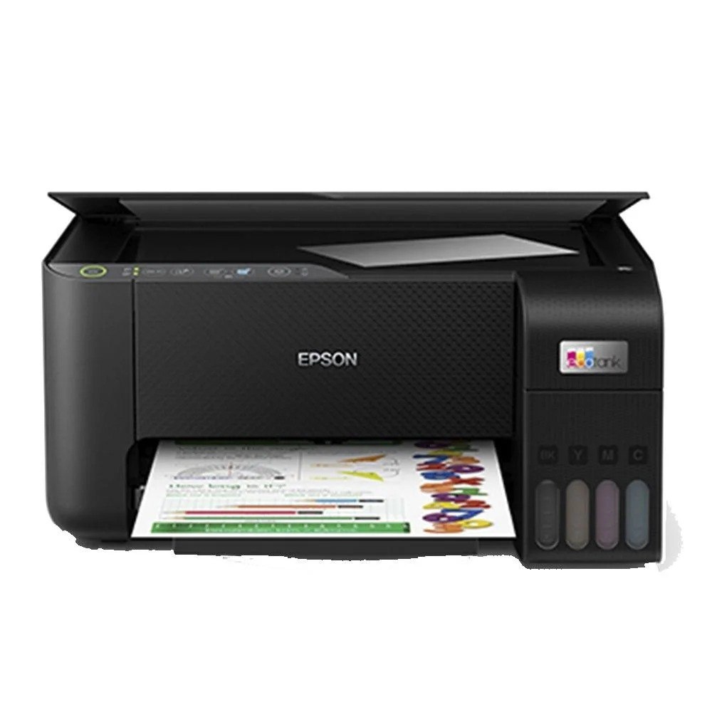 Impressora Multifuncional Epson EcoTank L3250, Colorida, Wifi, Wireless, USB, Bivolt, Preta
