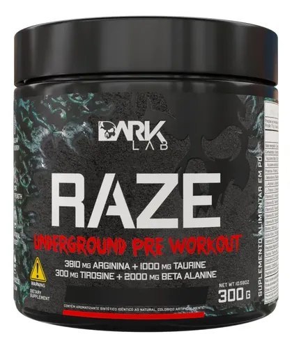 Pre Treino Raze Melancia 300g Dark Lab