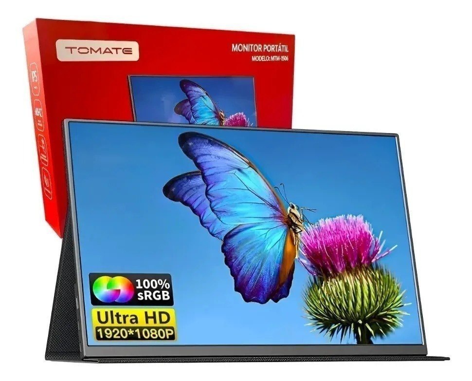 Monitor Portátil 15,6" MTM-1506 Full HD IPS Ultra Slim USB-C/HDMI