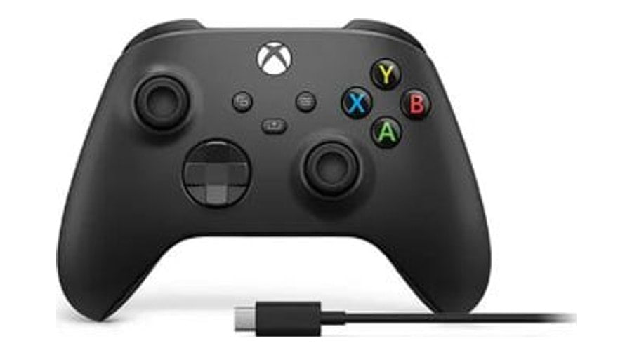 Controle Xbox Wireless Series X|S Carbon Black + Cabo