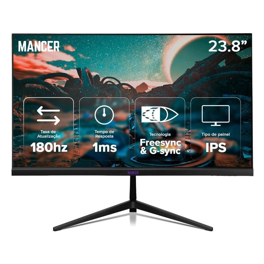 Monitor Gamer Mancer Valak QUAD HD