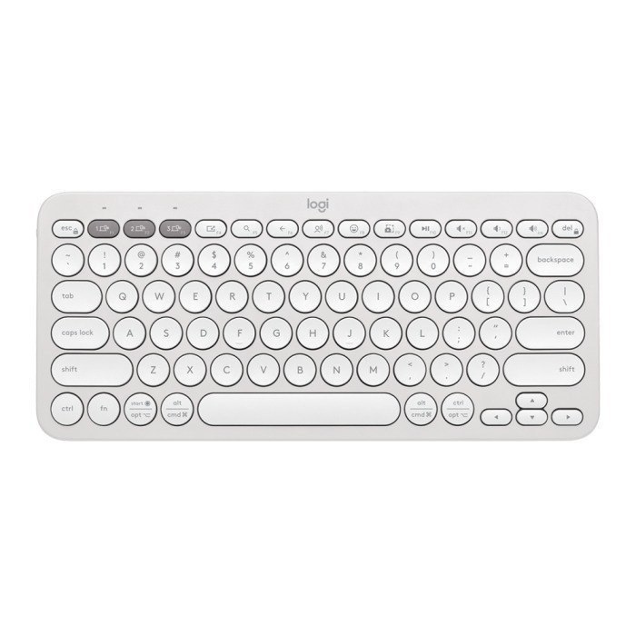 Teclado sem fio Logitech Pebble Keys 2 K380s