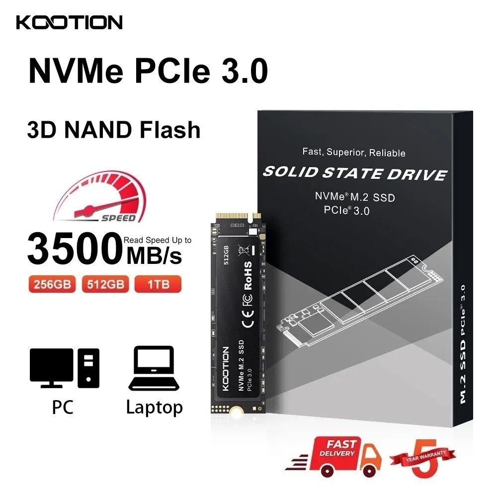 SSD M.2 Nvme Kootion X15 Lite 512GB 2100mb/s