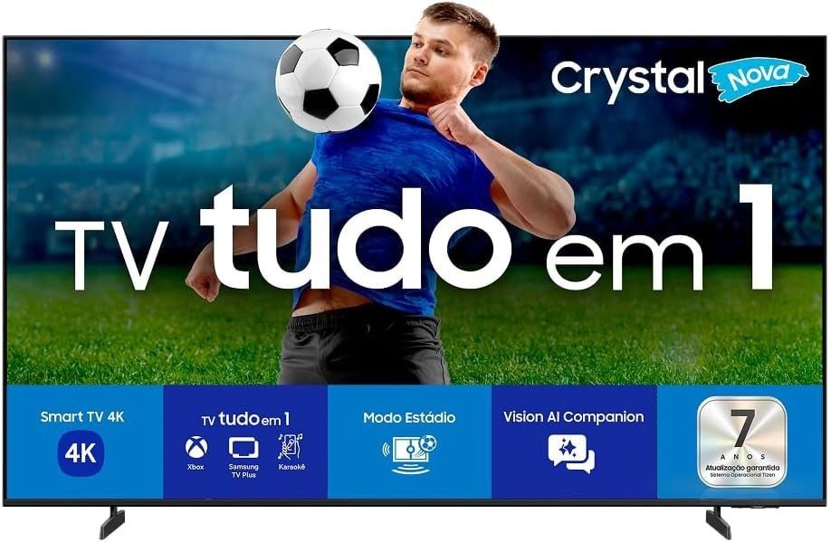 Samsung Smart TV 58" Crystal UHD 4K U8500F 2025
