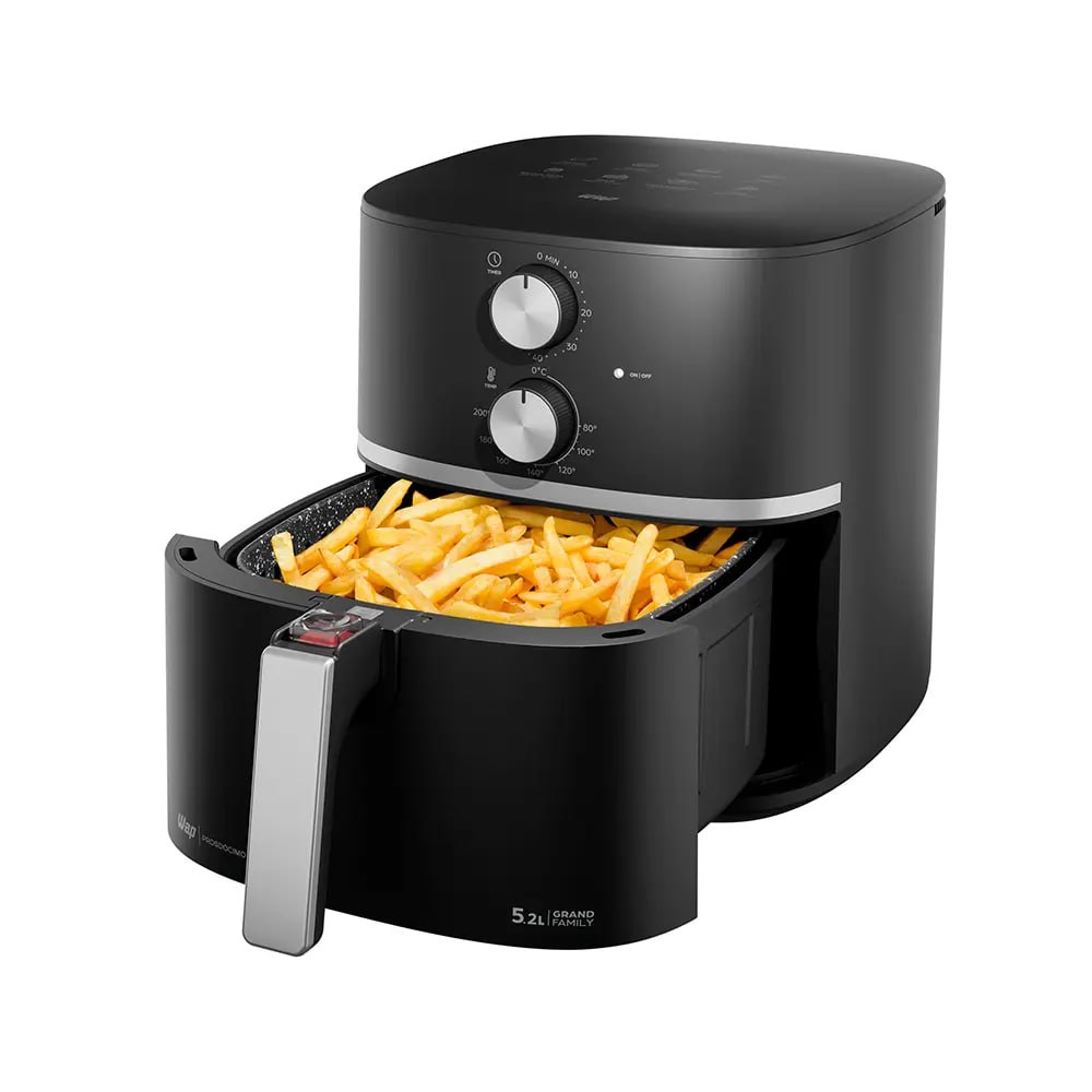 Air Fryer Wap 5,2L Com Revestimento Antiaderente 1500w 110v