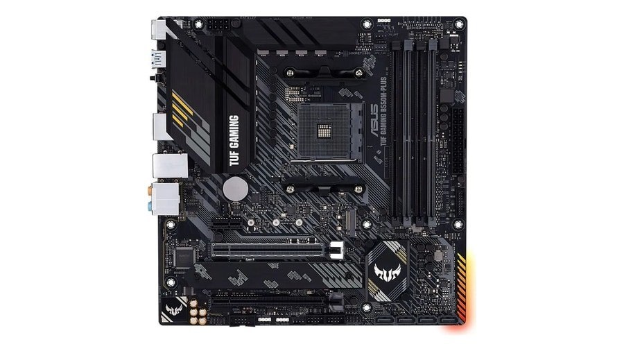 Placa-mãe Asus P/amd Am4 B550m-plus Tuf Gaming 4xddr4 Matx