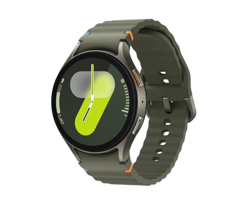 Smartwatch Samsung Galaxy Watch7 44mm, Verde | Galaxy AI, Tela em Cristal de Safira, GPS de Dupla Frequência, Processador de 3nm, Monitoramento avançado, Bluetooth